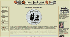 Desktop Screenshot of bushtraditions.org